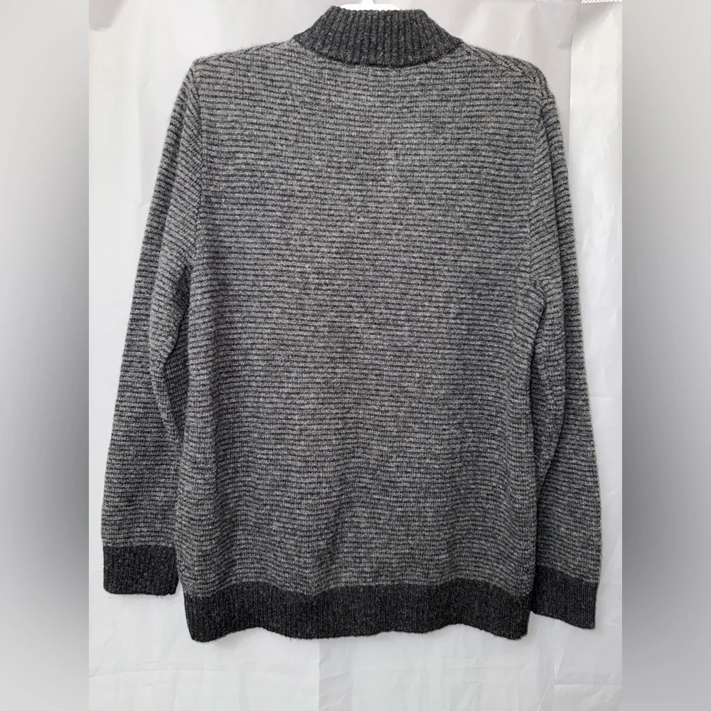 PENDLETON MEN'S SHETLAND COLLECTION FULL-ZIP SWEATER SIZE M